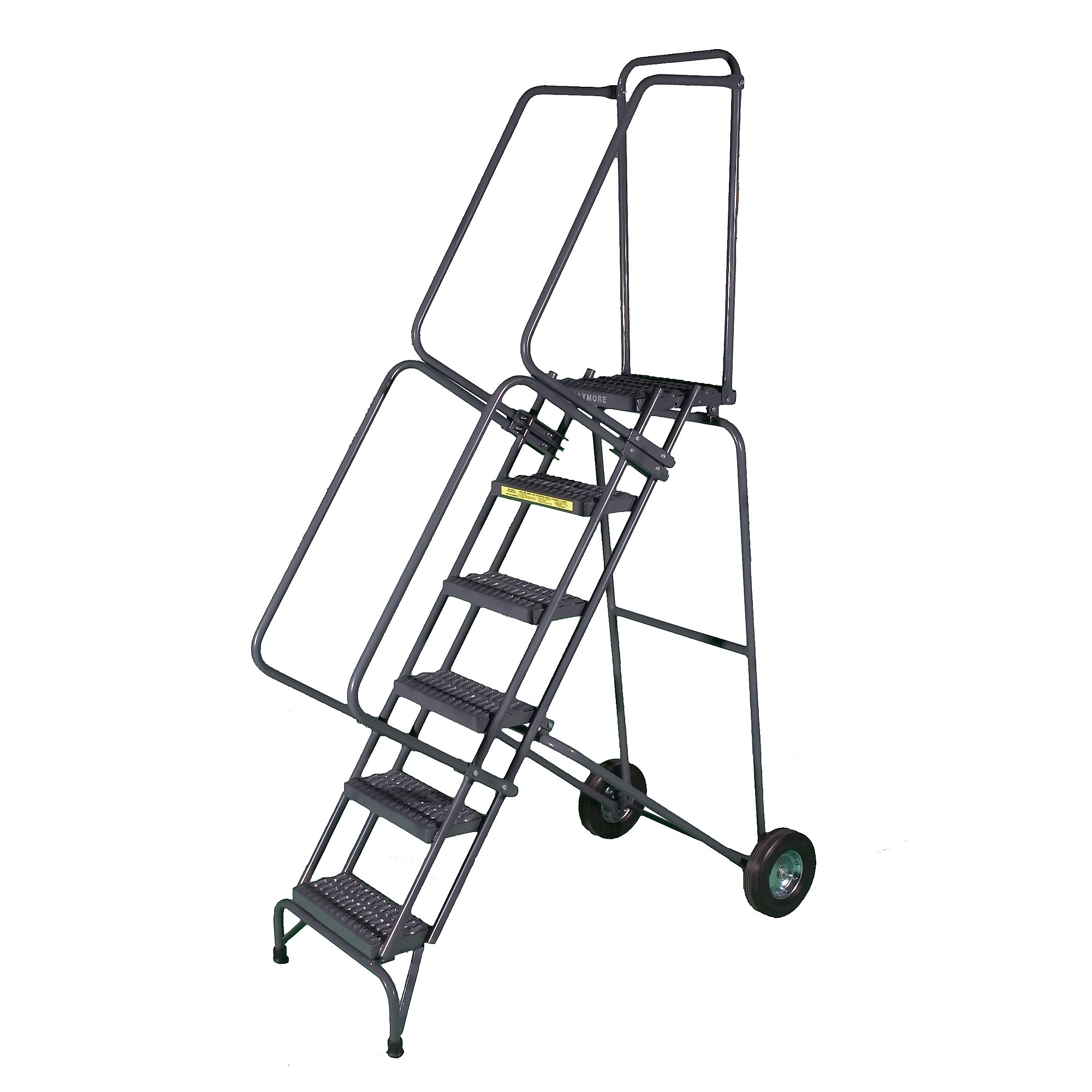 Ballymore, Rolling Ladder, Overall Height 80 in, Steps 5, Material Steel, Model# FAWL-5G